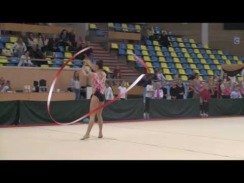 Sonia Ichim Ribbon CSM Arad Juniors & Seniors Level A Arad Trophy Rhythmic 21 October 2018
