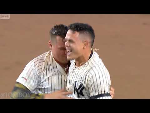 Gio hits the walk off and the Yankees celebrate, a breakdown