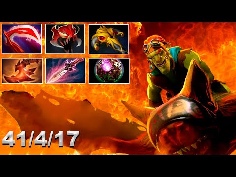 BZM Batrider Desolador&MoM build - 41 kills l OG.bzm destroed 11k mmr ranked in Batrider