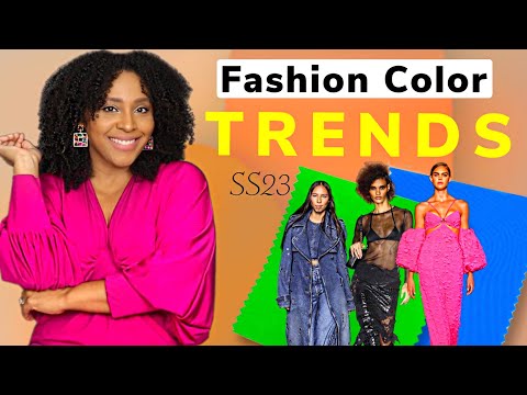 Fashion Color TRENDS Spring Summer 2023 | Pantone Color of the Year 2023