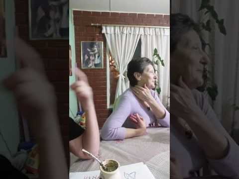 Aca ablando con la abuela pocha patricia