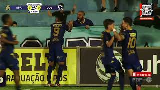 CONFIRA OS GOLS DE APARECIDENSE 4x0 CENTRO-OESTE PELO GOIANÃO 2026