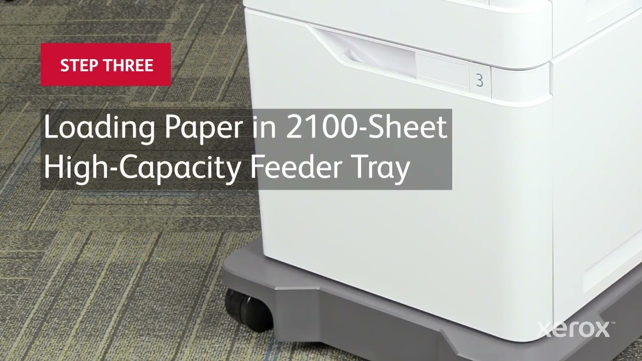 Xerox® VersaLink® B625 Multifunction Printer Loading Paper