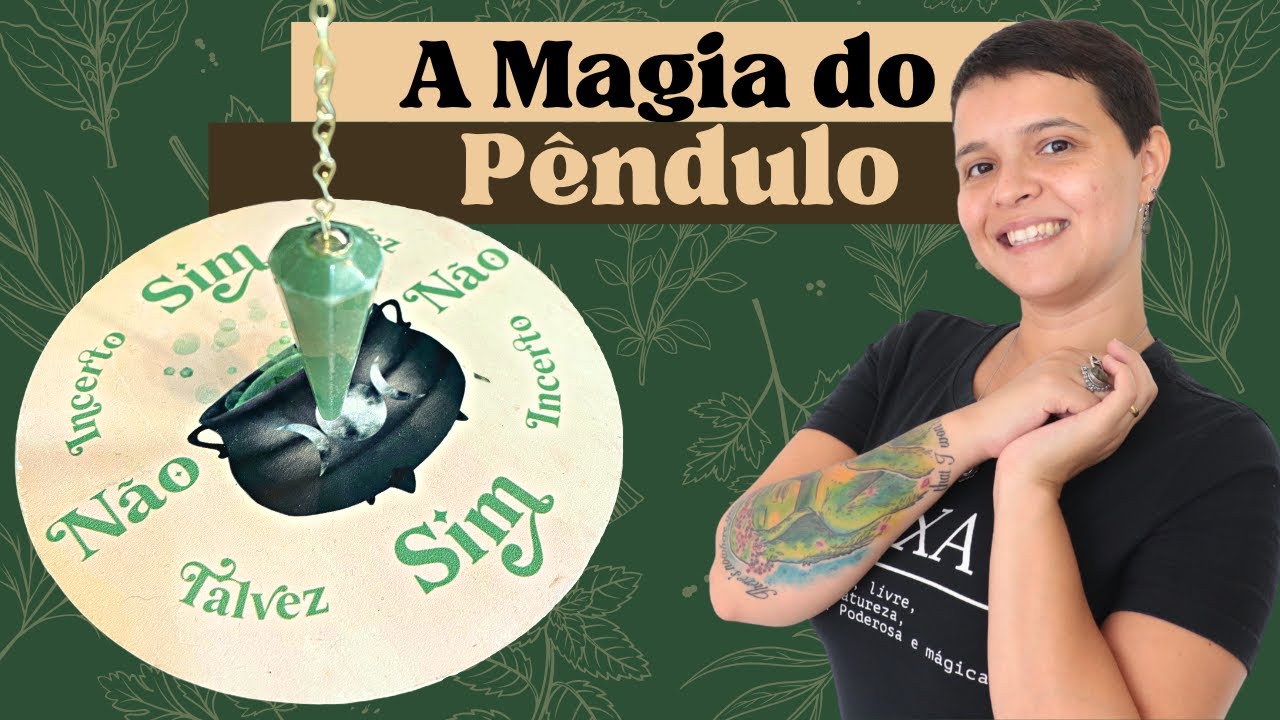 Como usar o Pêndulo? Conheça a Radiestesia e seus usos na Bruxaria e na Magia Natural