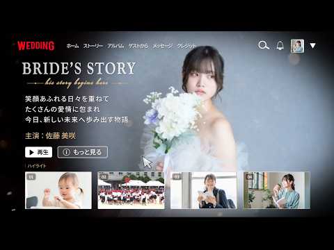 NETFLIX風のプロフィールムービーを作ります イメージ1