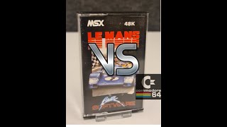 MSX VS C64: Lemans