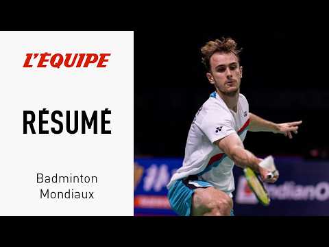 HISTORIQUE ! Alex Lanier crée L'EXPLOIT face à Vitidsarn aux Championnats du monde de badminton
