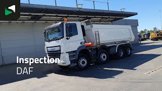DAF CF 460 8X4 19m3 Tipper Steel suspension Big-Axle Automatic Euro  dump truck | Image 4 - Autoline