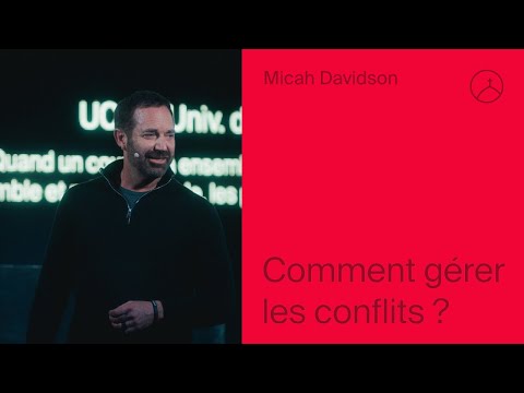 How to Manage Conflicts - Micah Davidson