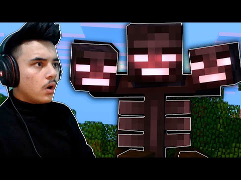 EPIC! Unbelievable Wither Boss Summoning in Minecraft Hindi Gameplay