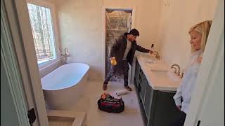 Watch video: Bathroom Renovation in Cuming, GA | Phase 3 Remodel