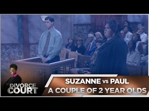 Divorce Court OG - Suzanne vs. Paul - A Couple of 2 Year Olds - Season 1, Episode 202