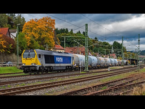110 278 Centralbahn Sonderzug, Stadler EuroDual, BR 155, Westbahn DEMU2 uvm. auf der Frankenwaldbahn