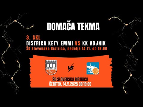 KK Bistrica Kety Emmi vs KK Vojnik G7