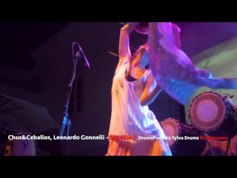 Chus & Ceballos, Leonardo Gonnelli - Soledad( DrumsProjX by Sylva Drums Performance)