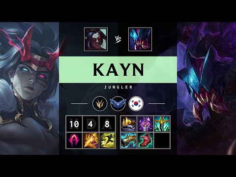 Kayn Jungle vs Rek'Sai - KR Diamond Patch 25.05