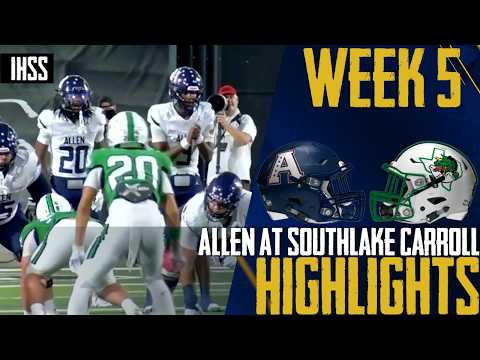 Allen Eagles Hold Off Southlake Carroll 56-35 to Move to 3-0