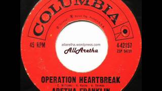 Aretha Franklin - Rock-A-Bye Your Baby With A Dixie Melody / Operation Heartbreak - 7″ (2) - 1961
