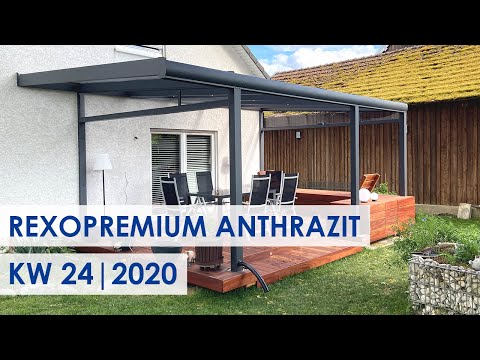 Terrassendächer: top! Farbe: Anthrazit. (Kundenbilder KW 24/2020)