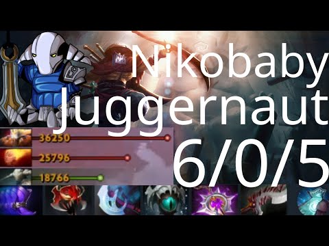 Nikobaby Juggernaut vs Sven - beautiful set - [A] vs mg g3 - EPIC League dota2
