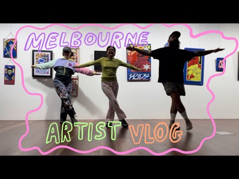✩ ARTIST VLOG 2: My life as an artist in Melbourne Australia ✩