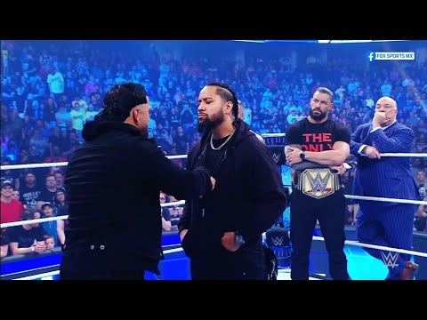 Resumen Jey Uso ataca a Roman Reigns & Jimmy Uso y se va de WWE - WWE Raw 14/08/2023 (En Españo)