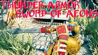 Thunder Armor and Sword of Aeons