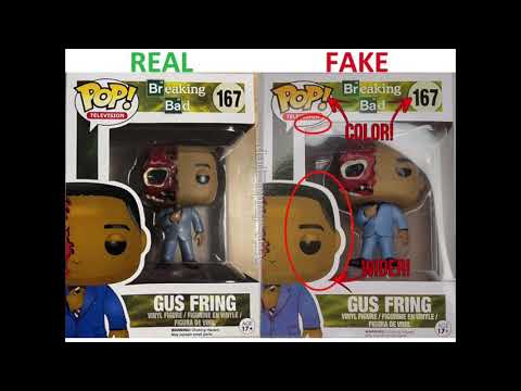 Funko Pop Legit Guide "Real Vs Fake": GUS FRING #167 – BREAKING BAD