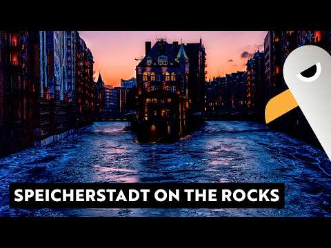 Speicherstadt on the Rocks: Hamburger Fleete voller Eis
