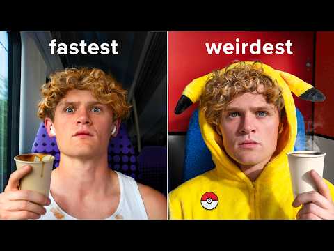 I Tested the World's Weirdest Trains