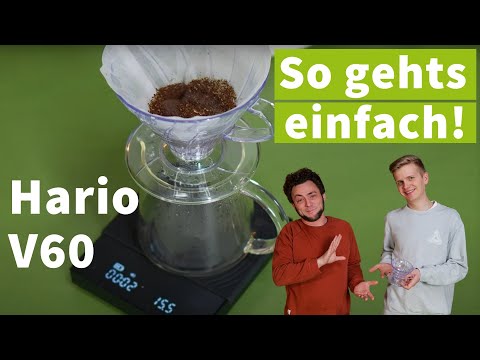 V60 Filterkaffee zubereiten - Einfaches Rezept schmeckt IMMER!