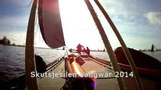 preview picture of video 'Skutsjesilen Langwar 2014'