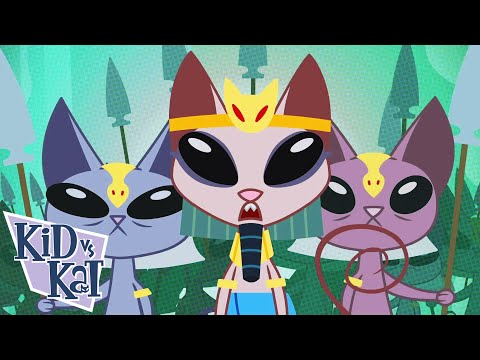 Curse of Tutankitty's Tomb | Kid vs. Kat - WildBrain | Full Episodes for Kids