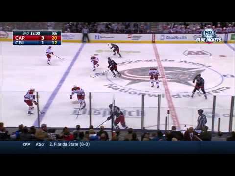 NHL 2014 11 04 Carolina Hurricanes vs Columbus Blue Jackets
