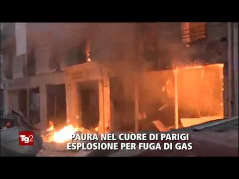 TITOLi TG2-giorno 12 GENNaio 2019 - sabato / 1^ notizia: esplosione a Parigi