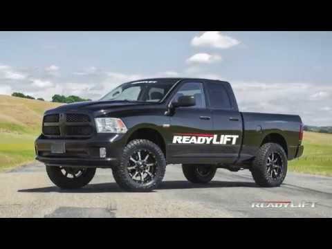 New 2009-2018 Ram 1500 4" Lift Kit with Bilstein Shocks - ReadyLIFT