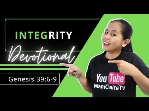 INTEGRITY – Daily Devotional