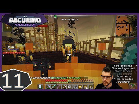 Huge 1st Nether trip! 👀🌲 Decursio Project Season 3 Episode 11