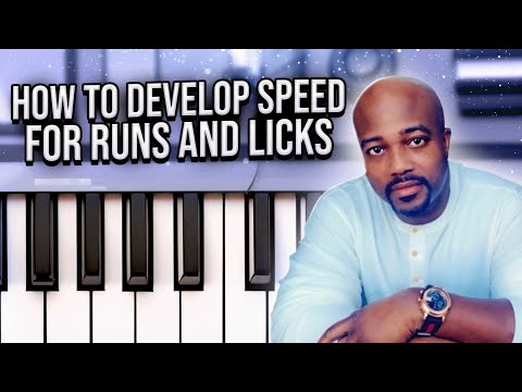 How To Develop Speed For Runs and Licks | Gospel Piano