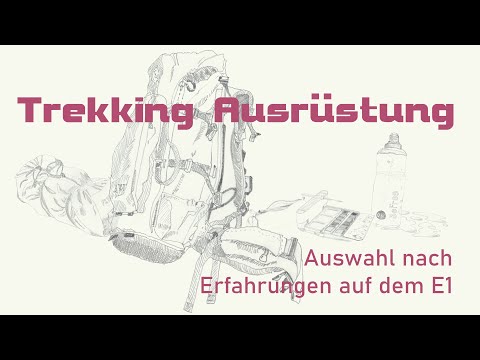 Leichte Trekking-Ausrüstung - Leicht, aber nicht Ultraleicht.