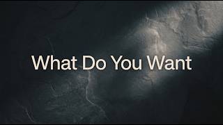 What Do You Want?