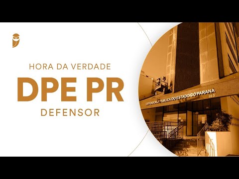 Curso Hora da Verdade: DPE PR (Defensor): Direito Penal - Prof. Allan Joos