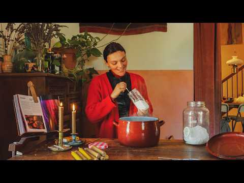 Lo que hago con la COCINA DE LEÑA encendida TODO día - Actividades de invierno en la finca