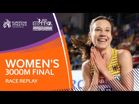 Hanna Klein seals gold | Women's 3000m Final | Full Race Replay | Istanbul 2023