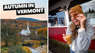 ULTIMATE Guide to FALL in Stowe, VT 🍁 Things to Do, Eat, and See!