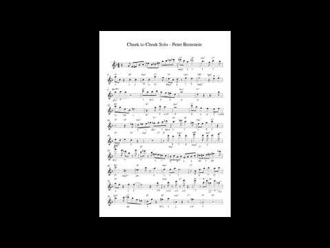 Peter Bernstein’s Solo on Cheek to Cheek (Transcription)
