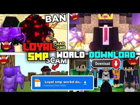 FREE Loyal Smp S2 World Download Link - Minecraft PE/BE