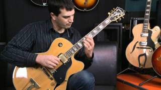 Video thumbnail for Washburn J6 Archtop.wmv by Carlo Bova's Guitars