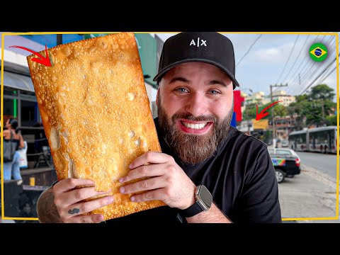COMIDA DE RUA DO BRASIL DEPOIS DE 10 ANOS: PASTEL GIGANTE QUE VOCÊ NUNCA VIU ANTES
