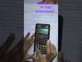 How To Find Determinant Of 3 3 Matrix Using Calculator Engineeringmathematics M4 Inhindi
